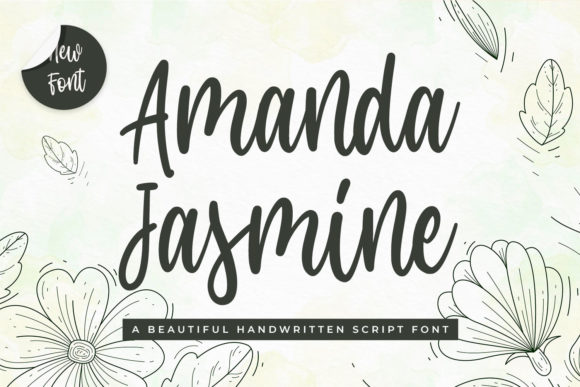 Amanda Jasmine: A Script Typeface for Modern Web Design