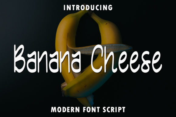 Banana Cheese: A Handwritten Typeface for Editorial Design