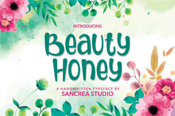 Beauty Honey: The Handwritten Typeface for Joyful Brand Storytelling