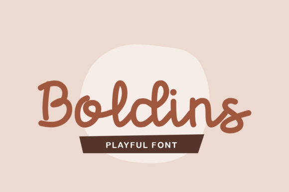 Boldins: The Handwritten Typeface for Joyful Editorial Design
