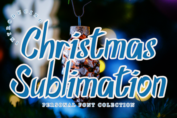 Christmas Sublimation Typeface Review