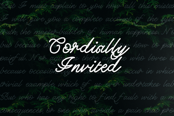 Cordially Invited: Elevating Digital Brand Identity with Elegant Handwritten Typography