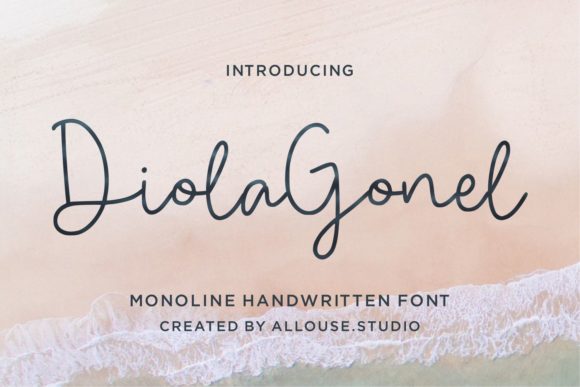 Diola Gonel: A Handwritten Typeface for Modern Web Design