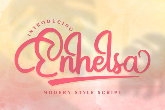 Enhelsa: A Quirky Handwritten Font for Authentic Brand Identity
