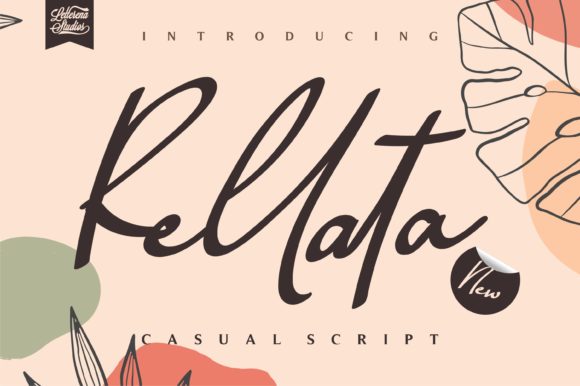 Rellata: The Romantic Script Typeface for Campaign Clarity