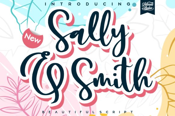 Sally Smith: A Dreamy Handwritten Typeface for Romantic Brand Identities
