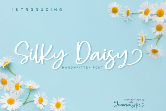 Silky Daisy: The Handwritten Typeface for Charming Product Branding