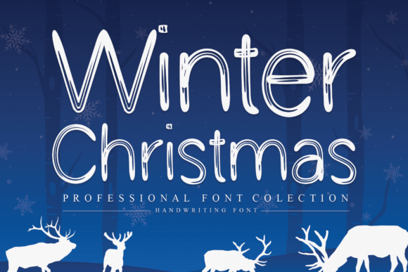 Winter Christmas: A Handwritten Typeface for Polished Digital Brands