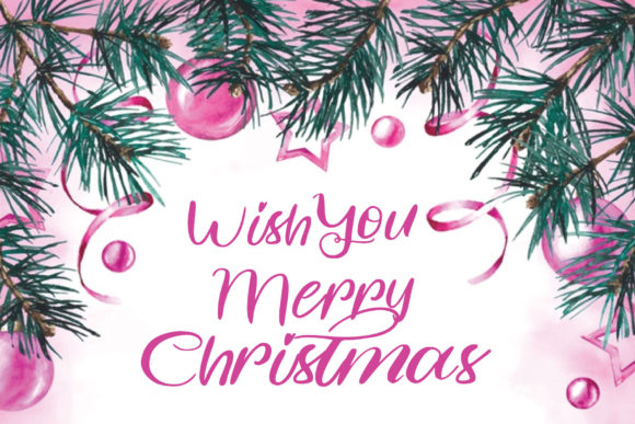 Wish You Merry Christmas: A Premium Handwritten Font for Brand Identity