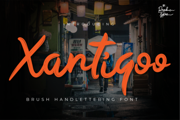 Xantiqoo: The Handwritten Typeface for Authentic Digital Branding